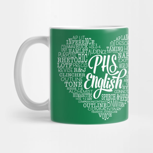 PHS English Love White Text by beyerbydesign